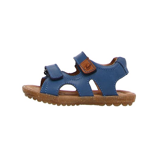 Naturino Skórzane sandały &quot;Skyline&quot; w kolorze niebieskim ze sklepu Limango Polska w kategorii Sandały dziecięce - zdjęcie 171321968