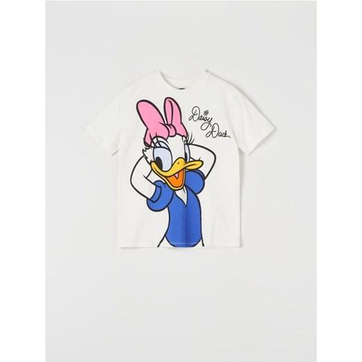 Sinsay - Koszulka Daisy - kremowy ze sklepu Sinsay w kategorii Bluzki damskie - zdjęcie 171322878