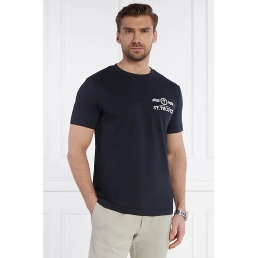 T-shirt męski Joop! z krótkimi rękawami z napisami