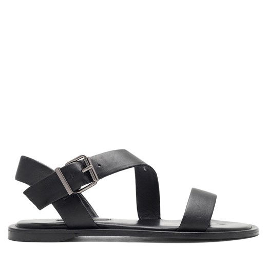 Sandały Gino Rossi Ancona 108087 Black ze sklepu eobuwie.pl w kategorii Sandały damskie - zdjęcie 171328956