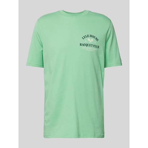 T-shirt z nadrukiem z logo i napisem ze sklepu Peek&Cloppenburg  w kategorii T-shirty męskie - zdjęcie 171330905
