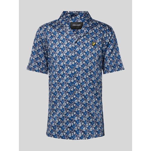 Koszula casualowa o kroju regular fit z kołnierzem z połami ze sklepu Peek&Cloppenburg  w kategorii Koszule męskie - zdjęcie 171331119
