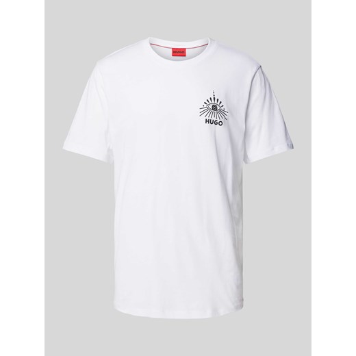 T-shirt z nadrukiem z logo model ‘Dedico’ ze sklepu Peek&Cloppenburg  w kategorii T-shirty męskie - zdjęcie 171331147