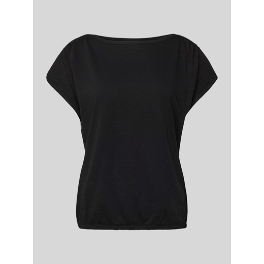 T-shirt w jednolitym kolorze ze sklepu Peek&Cloppenburg  w kategorii Bluzki damskie - zdjęcie 171331486