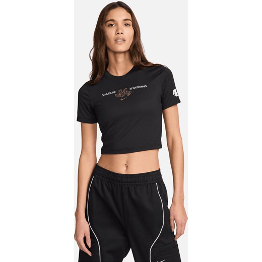 Damski T-shirt z krótkim rękawem Nike Sportswear - Czerń ze sklepu Nike poland w kategorii Bluzki damskie - zdjęcie 171331628