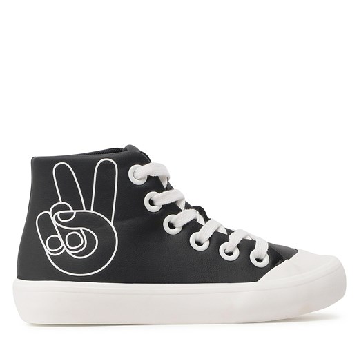 Trampki Reima Peace High-Top 5400092A Czarny ze sklepu eobuwie.pl w kategorii Trampki dziecięce - zdjęcie 171331867