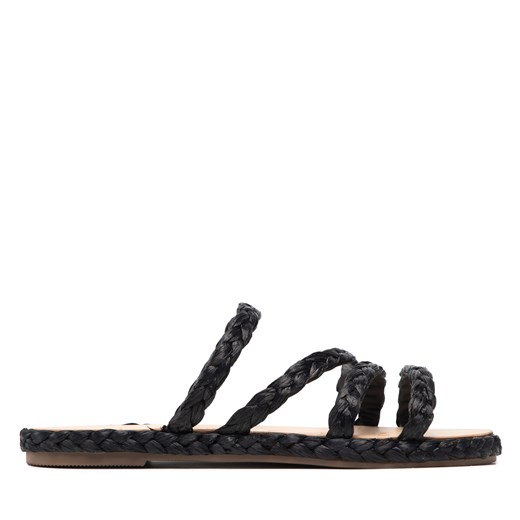 Espadryle Manebi Rope Sandals S 3.7 Y0 Black Raffia Rope ze sklepu eobuwie.pl w kategorii Espadryle damskie - zdjęcie 171332045