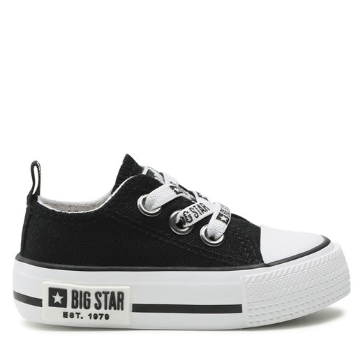 Trampki Big Star Shoes KK374041 Black ze sklepu eobuwie.pl w kategorii Buciki niemowlęce - zdjęcie 171332347