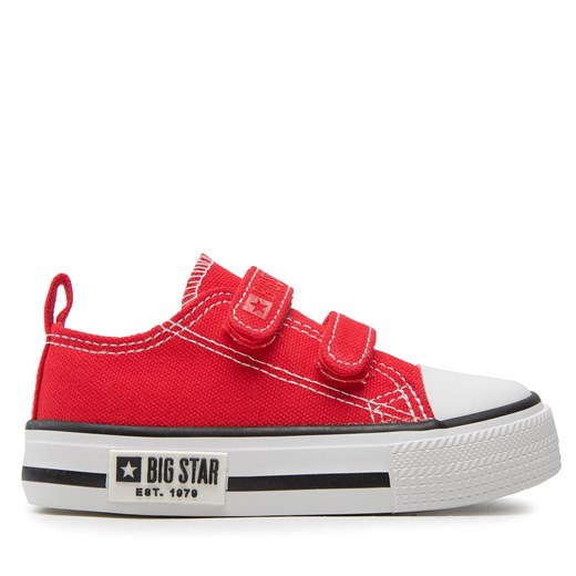 Trampki Big Star Shoes KK374082 Red ze sklepu eobuwie.pl w kategorii Trampki dziecięce - zdjęcie 171332409