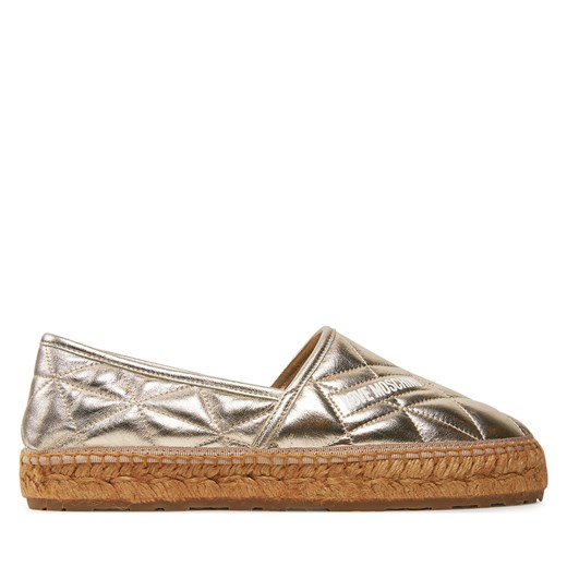 Espadryle LOVE MOSCHINO JA10582G0IIF0900 Platino ze sklepu eobuwie.pl w kategorii Espadryle damskie - zdjęcie 171333256