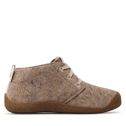 Półbuty Keen Mosey Chukka 1026446 Taupe Felt/Birch ze sklepu eobuwie.pl w kategorii Półbuty damskie - zdjęcie 171334037