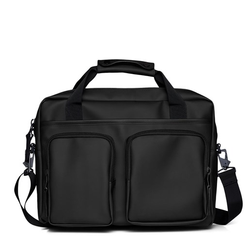 Torba Rains Texel Tech Bag W3 14250 Black ze sklepu eobuwie.pl w kategorii Torby sportowe - zdjęcie 171334107