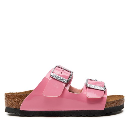 Klapki Birkenstock Arizona 1027133 Patent Candy Pink ze sklepu eobuwie.pl w kategorii Klapki dziecięce - zdjęcie 171334808