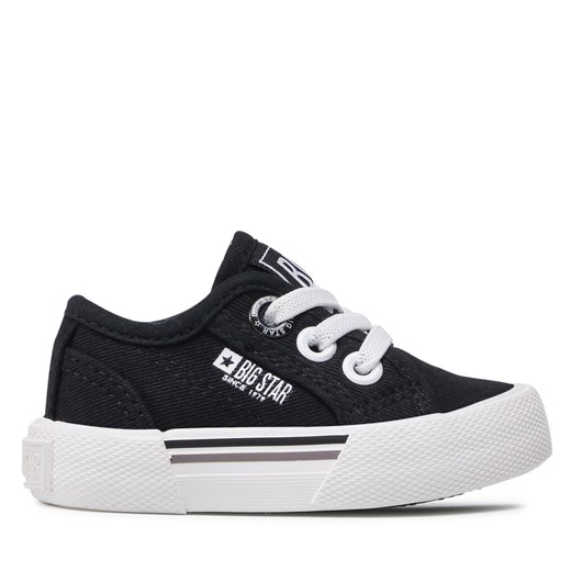 Tenisówki Big Star Shoes JJ374164 Black ze sklepu eobuwie.pl w kategorii Buciki niemowlęce - zdjęcie 171335025