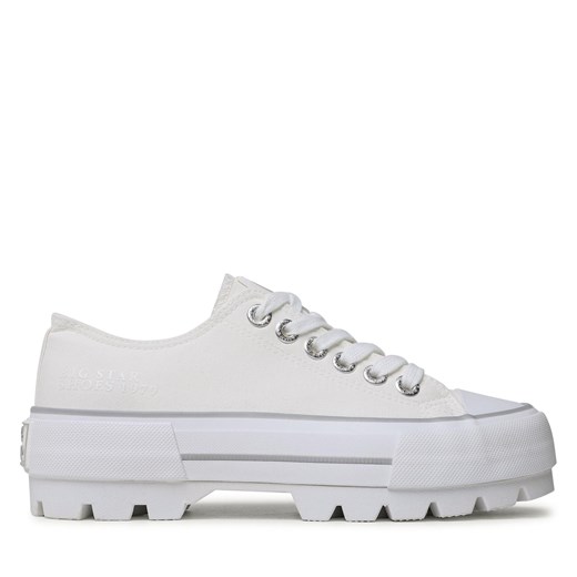 Trampki Big Star Shoes LL274150 Biały ze sklepu eobuwie.pl w kategorii Trampki damskie - zdjęcie 171335035