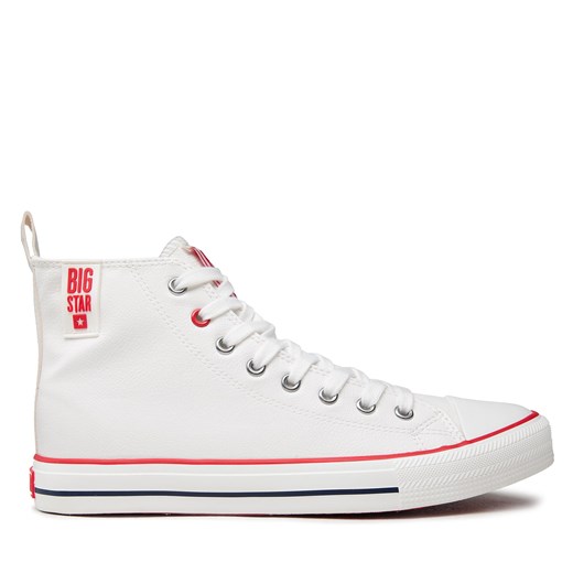 Trampki Big Star Shoes JJ174071 White/Red ze sklepu eobuwie.pl w kategorii Trampki męskie - zdjęcie 171335439