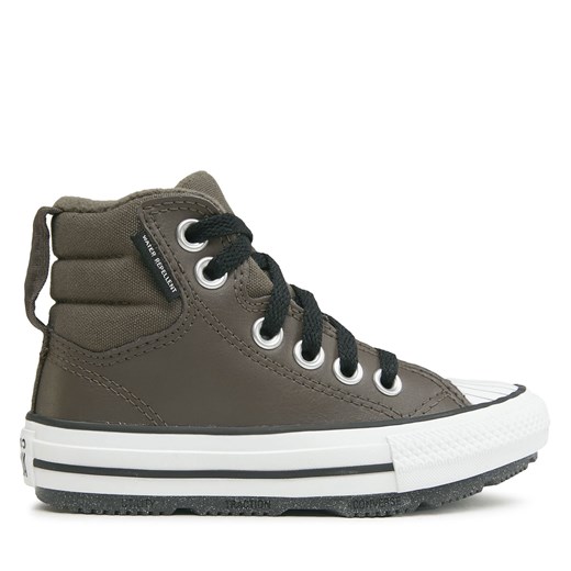 Trampki Converse Chuck Taylor All Star Berkshire Boot A04812C Taupe ze sklepu eobuwie.pl w kategorii Trampki dziecięce - zdjęcie 171335676