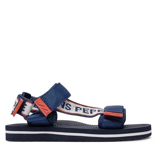 Sandały Pepe Jeans Pool One B PBS70063 Granatowy ze sklepu eobuwie.pl w kategorii Sandały dziecięce - zdjęcie 171335789