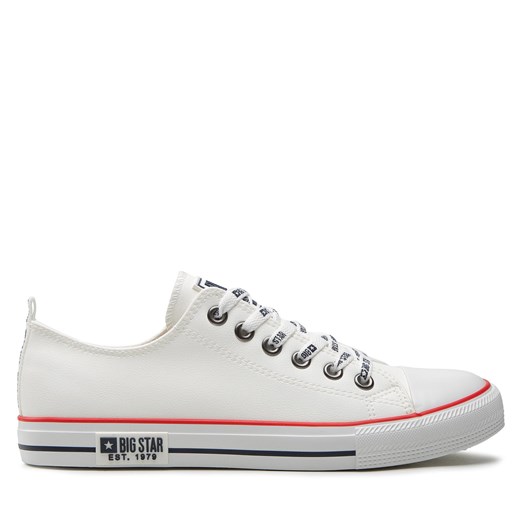 Trampki Big Star Shoes KK174046 Biały ze sklepu eobuwie.pl w kategorii Trampki męskie - zdjęcie 171335796