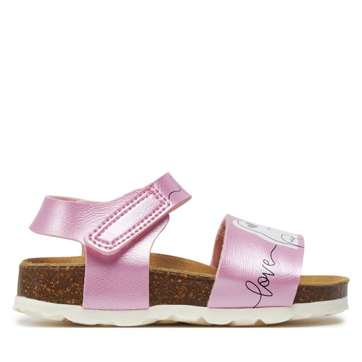 Sandały Superfit 1-000115-5500 M Pink ze sklepu eobuwie.pl w kategorii Sandały dziecięce - zdjęcie 171335949