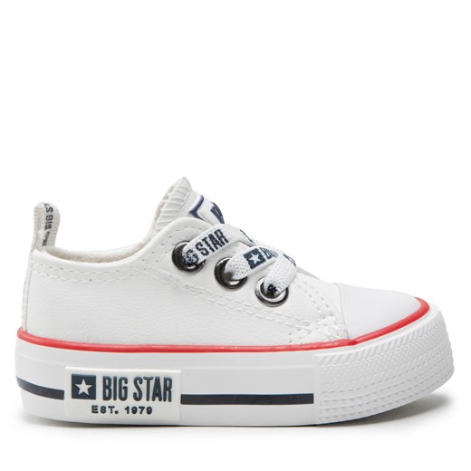 Trampki Big Star Shoes KK374040 Biały ze sklepu eobuwie.pl w kategorii Buciki niemowlęce - zdjęcie 171336279