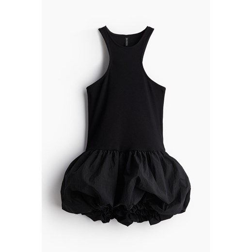 H & M - Sukienka z bombkowym dołem - Czarny H & M S H&M