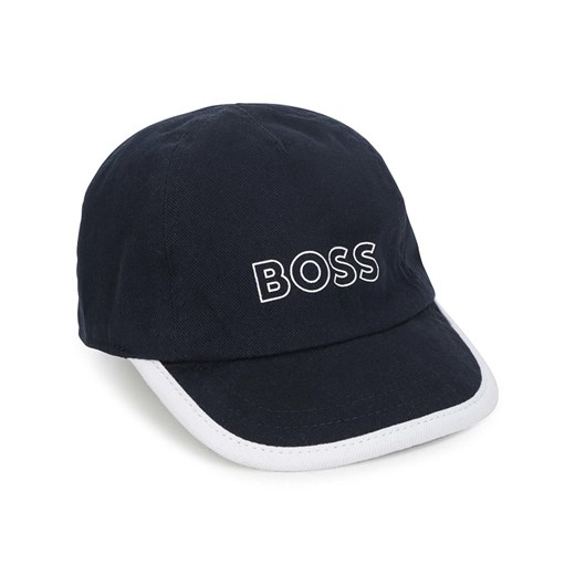 Hugo Boss Kids Czapka w kolorze granatowo-białym ze sklepu Limango Polska w kategorii Czapki dziecięce - zdjęcie 171338405