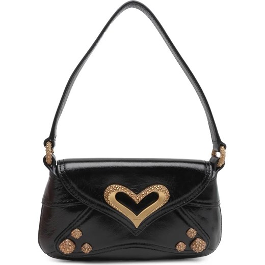 Pinko Skórzana torebka na ramię BABY NAPLACK VINT Pinko OS Gomez Fashion Store