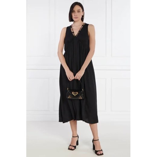 Pinko Skórzana torebka na ramię BABY NAPLACK VINT Pinko OS Gomez Fashion Store