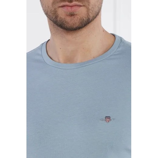 T-shirt męski Gant z krótkimi rękawami