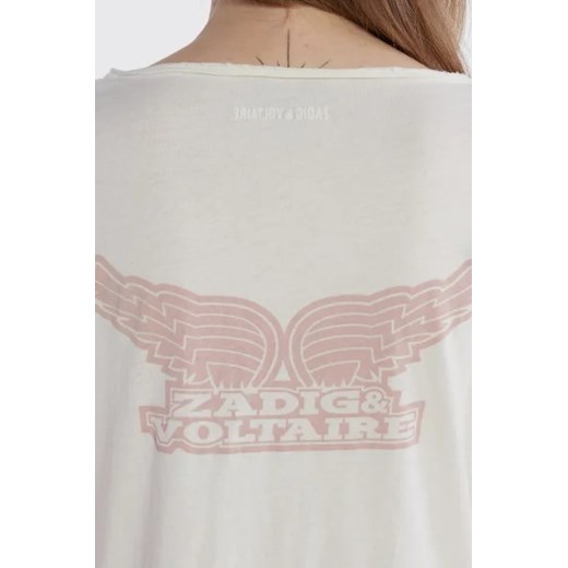 Zadig&Voltaire T-shirt TUNISIEN | Regular Fit Zadig&voltaire S okazyjna cena Gomez Fashion Store