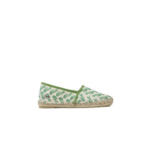 Lacoste Espadryle Uhabia 123 2 Cma 745CMA0041WG1 Beżowy Lacoste 43 MODIVO wyprzedaż