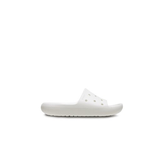 Crocs Klapki Classic Slide V 209401 Biały ze sklepu MODIVO w kategorii Klapki męskie - zdjęcie 171343156