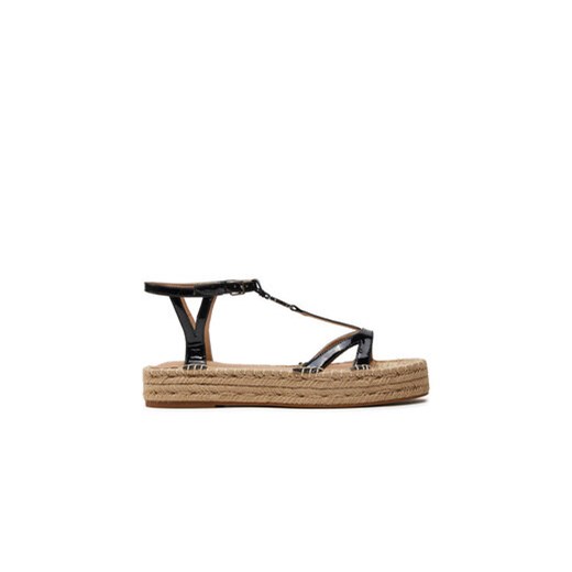 Lauren Ralph Lauren Espadryle 802935579001 Czarny ze sklepu MODIVO w kategorii Espadryle damskie - zdjęcie 171343318