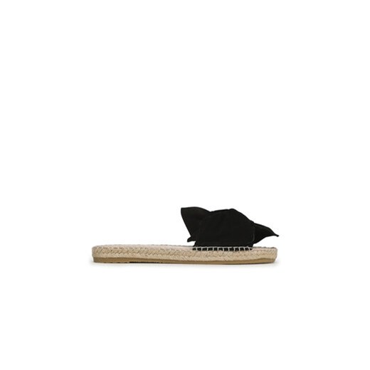 Manebi Espadryle Sandals With Knot K 1.0 JK Czarny ze sklepu MODIVO w kategorii Espadryle damskie - zdjęcie 171343555