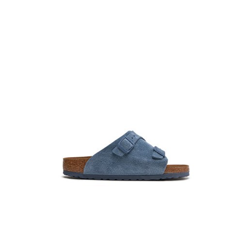 Birkenstock Klapki Zürich 1026827 Niebieski ze sklepu MODIVO w kategorii Klapki damskie - zdjęcie 171343689