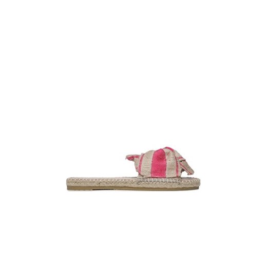 Manebi Espadryle Sandals With Knot G 4.5 JK Beżowy ze sklepu MODIVO w kategorii Espadryle damskie - zdjęcie 171343849
