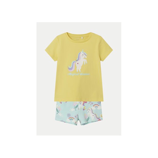 NAME IT Komplet t-shirt i spodenki Zucca 13226883 Kolorowy Regular Fit ze sklepu MODIVO w kategorii Piżamy dziecięce - zdjęcie 171344118