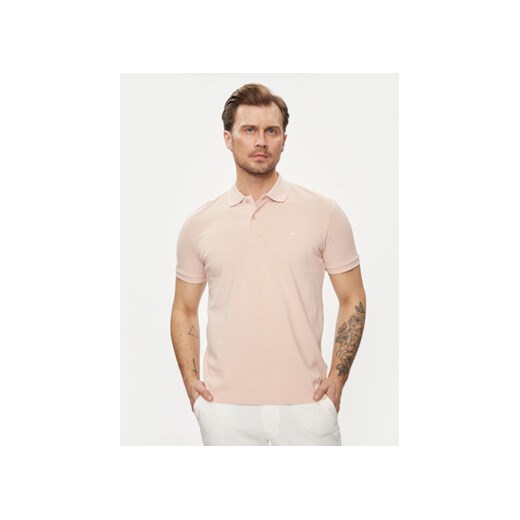 Selected Homme Polo 16087839 Różowy Regular Fit ze sklepu MODIVO w kategorii T-shirty męskie - zdjęcie 171344209