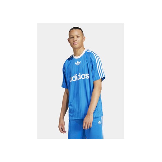adidas T-Shirt adicolor IM9456 Niebieski Loose Fit ze sklepu MODIVO w kategorii T-shirty męskie - zdjęcie 171344396