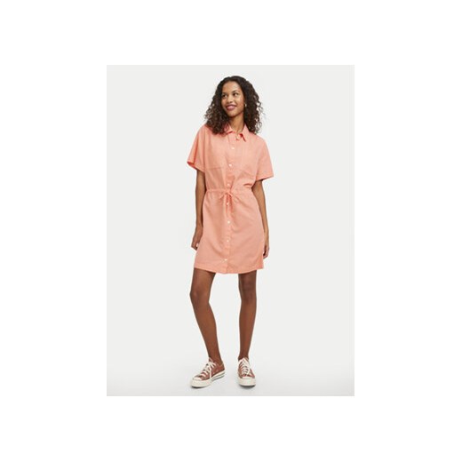 JJXX Sukienka koszulowa Sana 12249747 Pomarańczowy Relaxed Fit ze sklepu MODIVO w kategorii Sukienki - zdjęcie 171344397