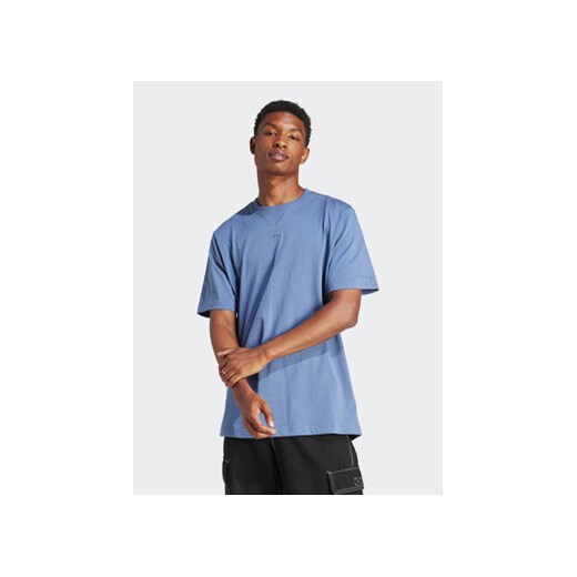 adidas T-Shirt ALL SZN IR9112 Niebieski Loose Fit ze sklepu MODIVO w kategorii T-shirty męskie - zdjęcie 171344548