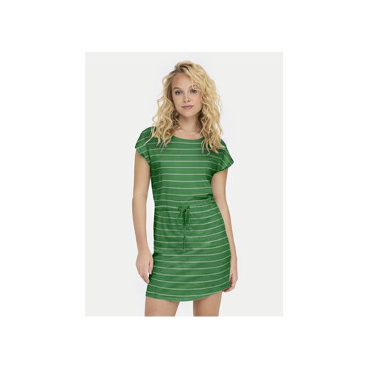 ONLY Sukienka codzienna May 15153021 Zielony Regular Fit ze sklepu MODIVO w kategorii Sukienki - zdjęcie 171344608