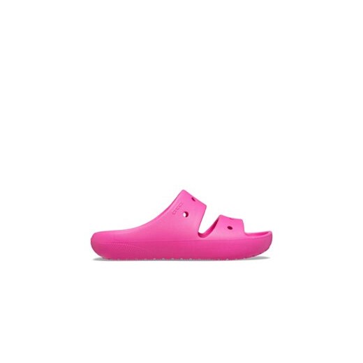 Crocs Klapki Classic Sandal V2 Kids 209421 Różowy ze sklepu MODIVO w kategorii Klapki dziecięce - zdjęcie 171344757