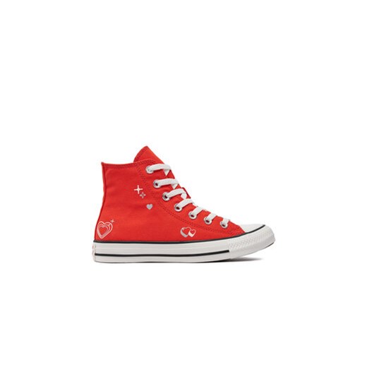 Converse Trampki Chuck Taylor All Star Y2K Heart A09117C Czerwony ze sklepu MODIVO w kategorii Trampki damskie - zdjęcie 171345026