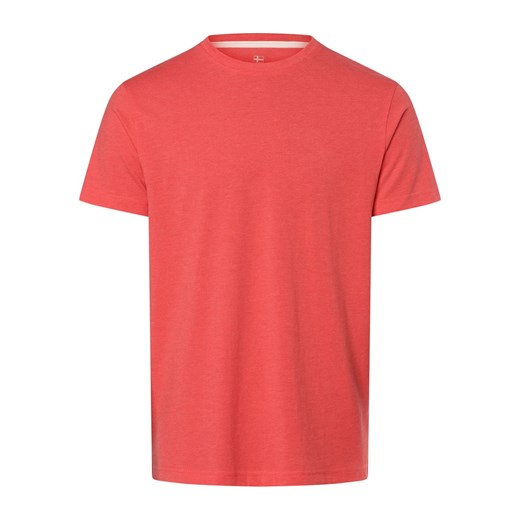 Nils Sundström Koszulka męska Mężczyźni Bawełna czerwony marmurkowy ze sklepu vangraaf w kategorii T-shirty męskie - zdjęcie 171346327
