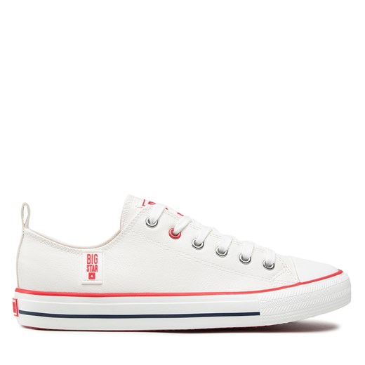 Trampki Big Star Shoes JJ174069 White/Red ze sklepu eobuwie.pl w kategorii Trampki męskie - zdjęcie 171346985
