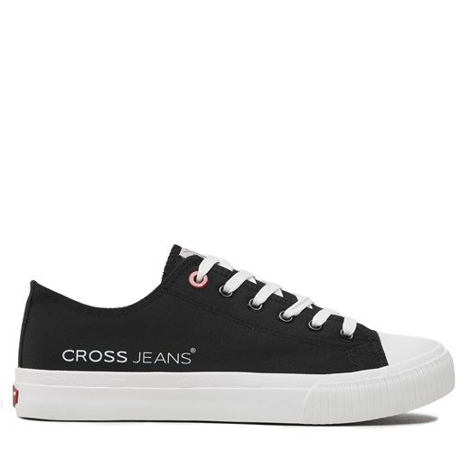 Trampki Cross Jeans LL1R4023C BLACK ze sklepu eobuwie.pl w kategorii Trampki męskie - zdjęcie 171347045