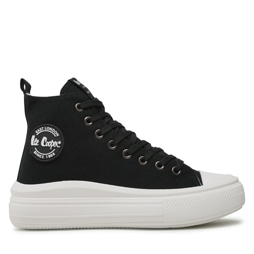 Trampki Lee Cooper LCW-23-44-1629L Black/White ze sklepu eobuwie.pl w kategorii Trampki damskie - zdjęcie 171347458