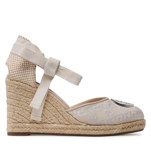 Espadryle Liu Jo Damita 04 SA3091 TX307 Oyster 50513 ze sklepu eobuwie.pl w kategorii Espadryle damskie - zdjęcie 171347465